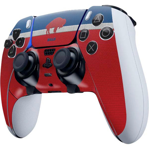 NFL Buffalo Bills Vintage PS5 DualSense Edge Pro Controller Skin