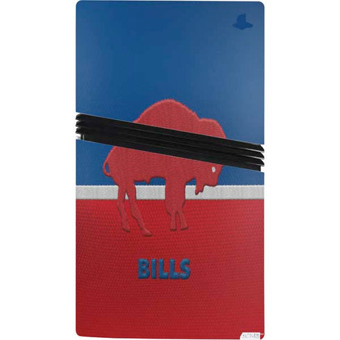 NFL Buffalo Bills Vintage PS5 Pro Bundle Skin