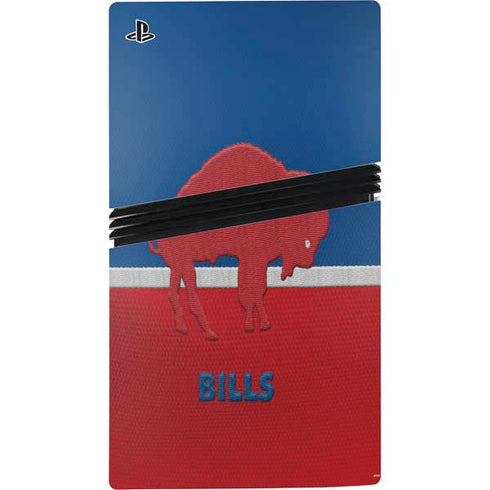 NFL Buffalo Bills Vintage PS5 Pro Console Skin