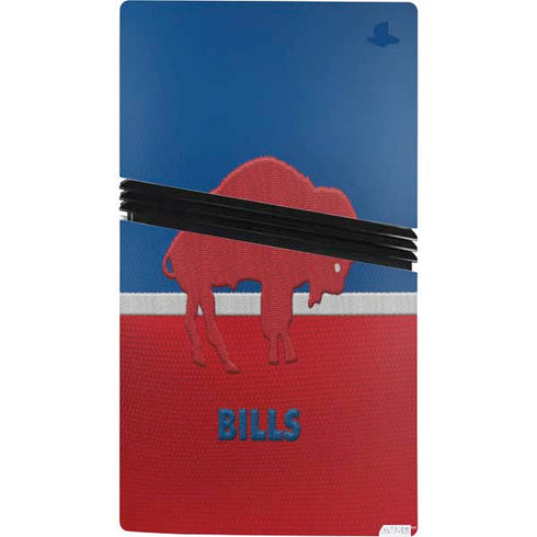 NFL Buffalo Bills Vintage PS5 Pro Console Skin