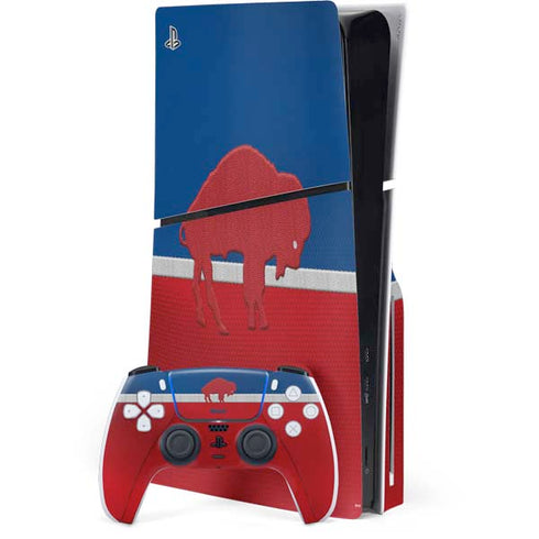 NFL Buffalo Bills Vintage PlayStation PS5 Skins