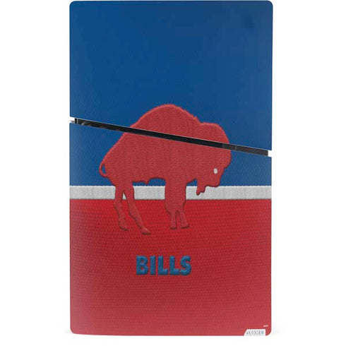 NFL Buffalo Bills Vintage PS5 Slim Digital Edition Console Skin
