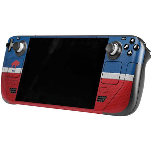 NFL Buffalo Bills Vintage Steam Deck Handheld Gaming Computer OLED Skin
