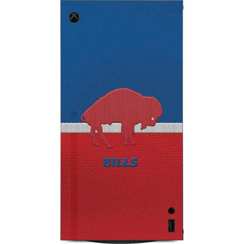 NFL Buffalo Bills Vintage XBox Series X Digital Edition Console Skin