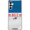 NFL Buffalo Bills White Striped Galaxy A16 5G Clear Case