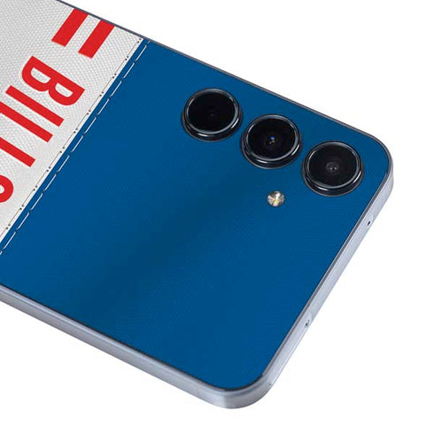 NFL Buffalo Bills White Striped Galaxy A35 5G Skin