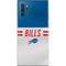 NFL Buffalo Bills White Striped Galaxy Note 10 Plus Skin