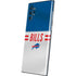 NFL Buffalo Bills White Striped Galaxy Note 10 Plus Skin