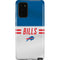 NFL Buffalo Bills White Striped Galaxy Note20 5G Pro Case