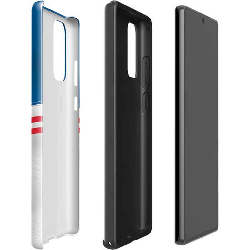NFL Buffalo Bills White Striped Galaxy Note20 5G Pro Case