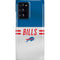NFL Buffalo Bills White Striped Galaxy Note20 Ultra 5G Lite Case