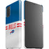 NFL Buffalo Bills White Striped Galaxy S20 Lite Case