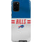 NFL Buffalo Bills White Striped Galaxy S20 Plus Pro Case