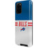 NFL Buffalo Bills White Striped Galaxy S20 Plus Pro Case