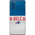 NFL Buffalo Bills White Striped Galaxy S20 Skin
