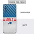 NFL Buffalo Bills White Striped Galaxy S20 Skin
