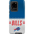 NFL Buffalo Bills White Striped Galaxy S20 Ultra 5G Pro Case