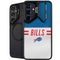 NFL Buffalo Bills White Striped Galaxy S24 FE Kickstand Case