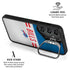 NFL Buffalo Bills White Striped Galaxy S25 Plus Kickstand Case