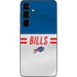 NFL Buffalo Bills White Striped Galaxy S24 Skin