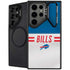 NFL Buffalo Bills White Striped Galaxy S24 Ultra Kickstand Case