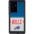 NFL Buffalo Bills White Striped Galaxy S24 Ultra Waterproof Case