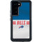 NFL Buffalo Bills White Striped Galaxy S24 Waterproof Case