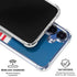 NFL Buffalo Bills White Striped Galaxy S25 Plus Clear Case