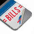 NFL Buffalo Bills White Striped Galaxy Z Flip6 Skin