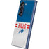 NFL Buffalo Bills White Striped Galaxy Z Fold6 Skin