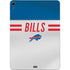 NFL Buffalo Bills White Striped Apple iPad Air Skin