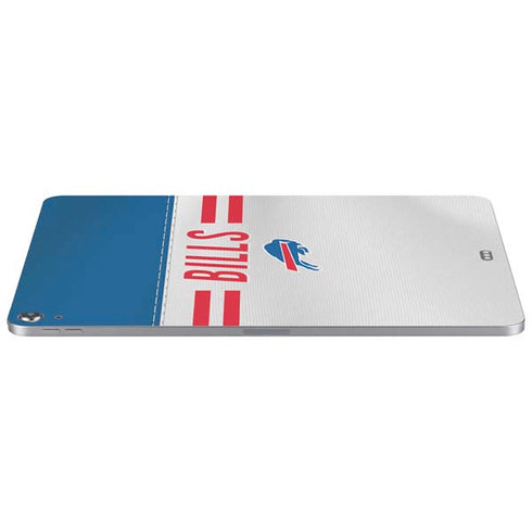 NFL Buffalo Bills White Striped Apple iPad Air Skin