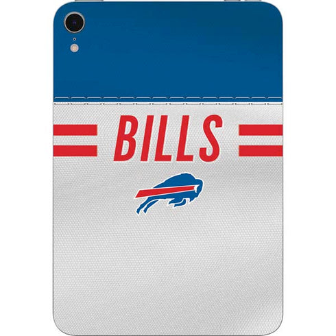 NFL Buffalo Bills White Striped Apple iPad Mini Skin
