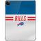 NFL Buffalo Bills White Striped iPad Pro 11in (2024) Clear Case