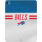 NFL Buffalo Bills White Striped iPad Pro 13in M4 (2024) Skin