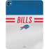 NFL Buffalo Bills White Striped iPad Pro 13in M4 (2024) Skin