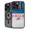 NFL Buffalo Bills White Striped iPhone 14 Pro Max Kickstand Case