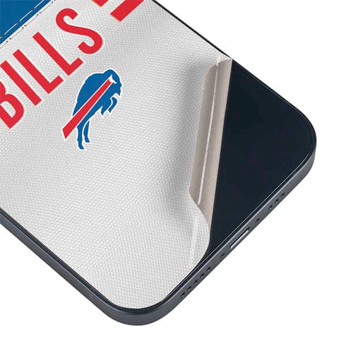 NFL Buffalo Bills White Striped iPhone Skins