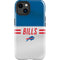 NFL Buffalo Bills White Striped iPhone 15 Impact Case