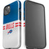 NFL Buffalo Bills White Striped iPhone 15 Impact Case