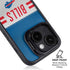 NFL Buffalo Bills White Striped iPhone 15 Kickstand Case