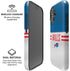 NFL Buffalo Bills White Striped iPhone 16 Magsafe Impact Case
