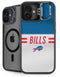 NFL Buffalo Bills White Striped iPhone 16 Plus Kickstand Case