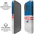 NFL Buffalo Bills White Striped iPhone 16 Plus Magsafe Impact Case