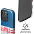 NFL Buffalo Bills White Striped iPhone 16 Pro Magsafe Impact Case