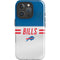 NFL Buffalo Bills White Striped iPhone 16 Pro Max Impact Case
