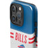 NFL Buffalo Bills White Striped iPhone 16 Pro Max Impact Case