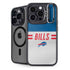 NFL Buffalo Bills White Striped iPhone 16 Pro Max Kickstand Case