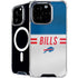 NFL Buffalo Bills White Striped iPhone 16 Pro Max MagSafe Case