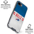 NFL Buffalo Bills White Striped iPhone 16e Clear Case